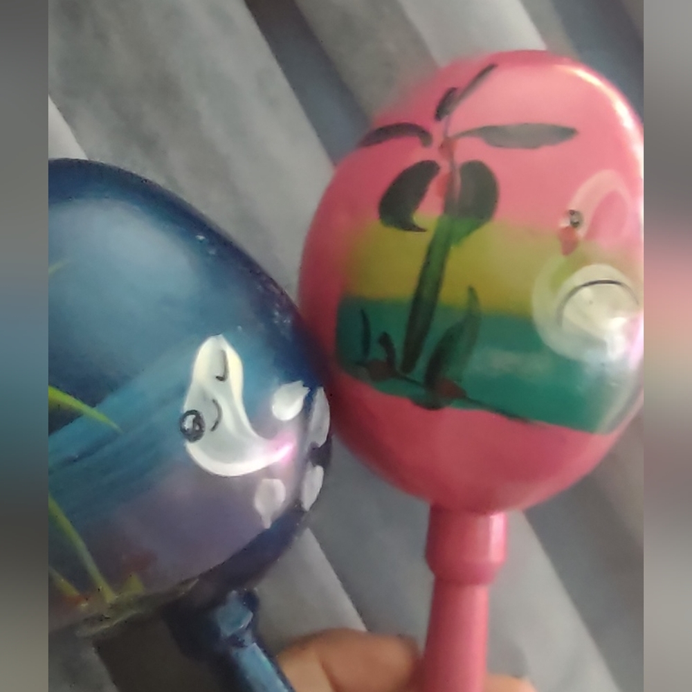 Not 4 sale Kids toys Rattles beistle wooden maracas